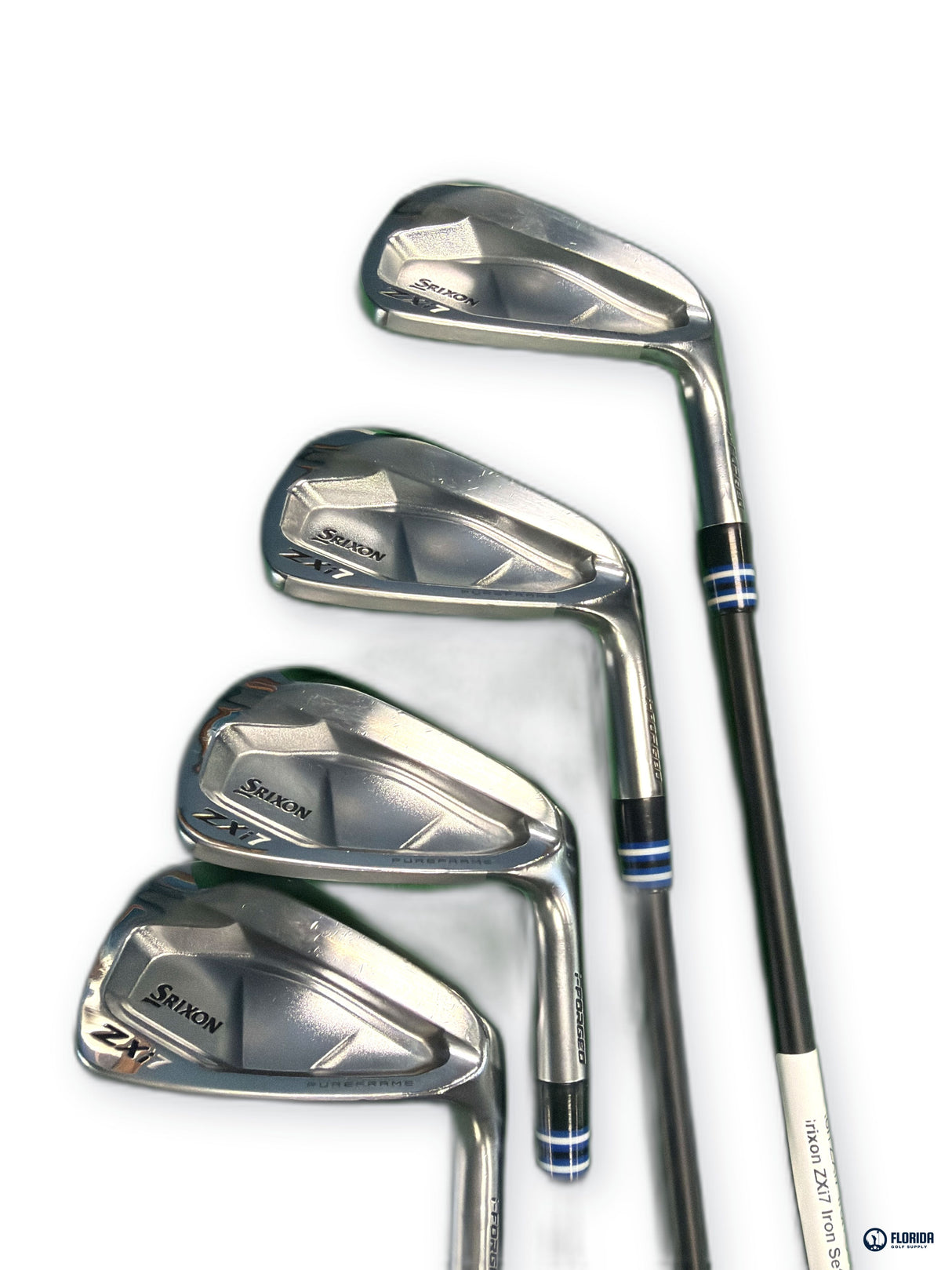 Srixon ZXi7 Iron Set 4-PW KBS TGI 100 Extra Stiff Flex Right Hand