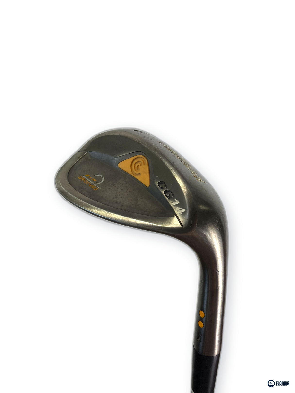 Cleveland CG14 Gunmetal Wedge 56 Degree Traction Steel Shaft Right Hand 35.5"