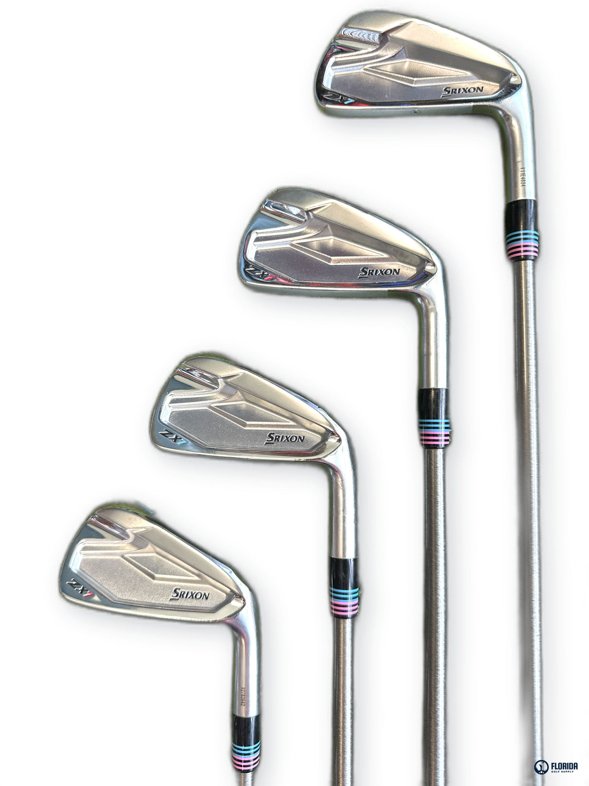 Srixon ZX7 Iron Set 4-PW Aerotech SteelFiber 110cw Right Hand 7 Clubs
