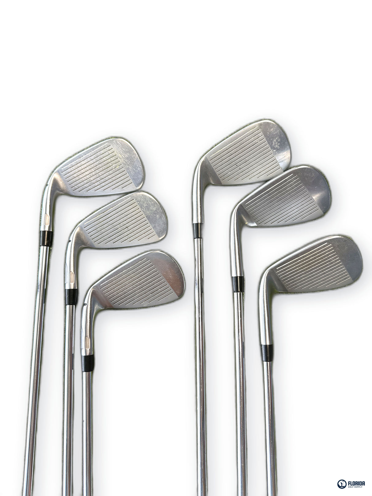 TaylorMade Qi Iron Set 6-PW AW KBS Max MT 85 Regular Flex Steel RH 6 Clubs