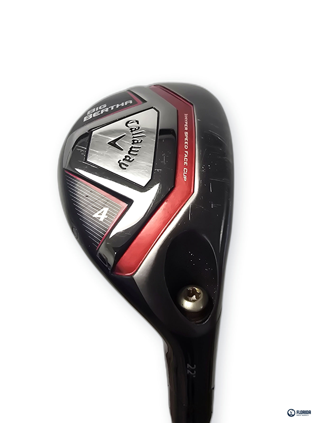 Callaway Big Bertha Hybrid 4 22 Degree UST Mamiya Recoil 460 F3 Regular RH