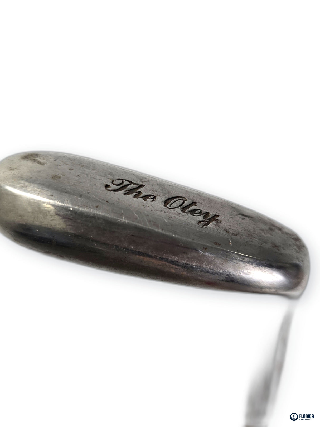 The Oley Putter Wood Shaft Leather Wrap Right Handed 47 Inch