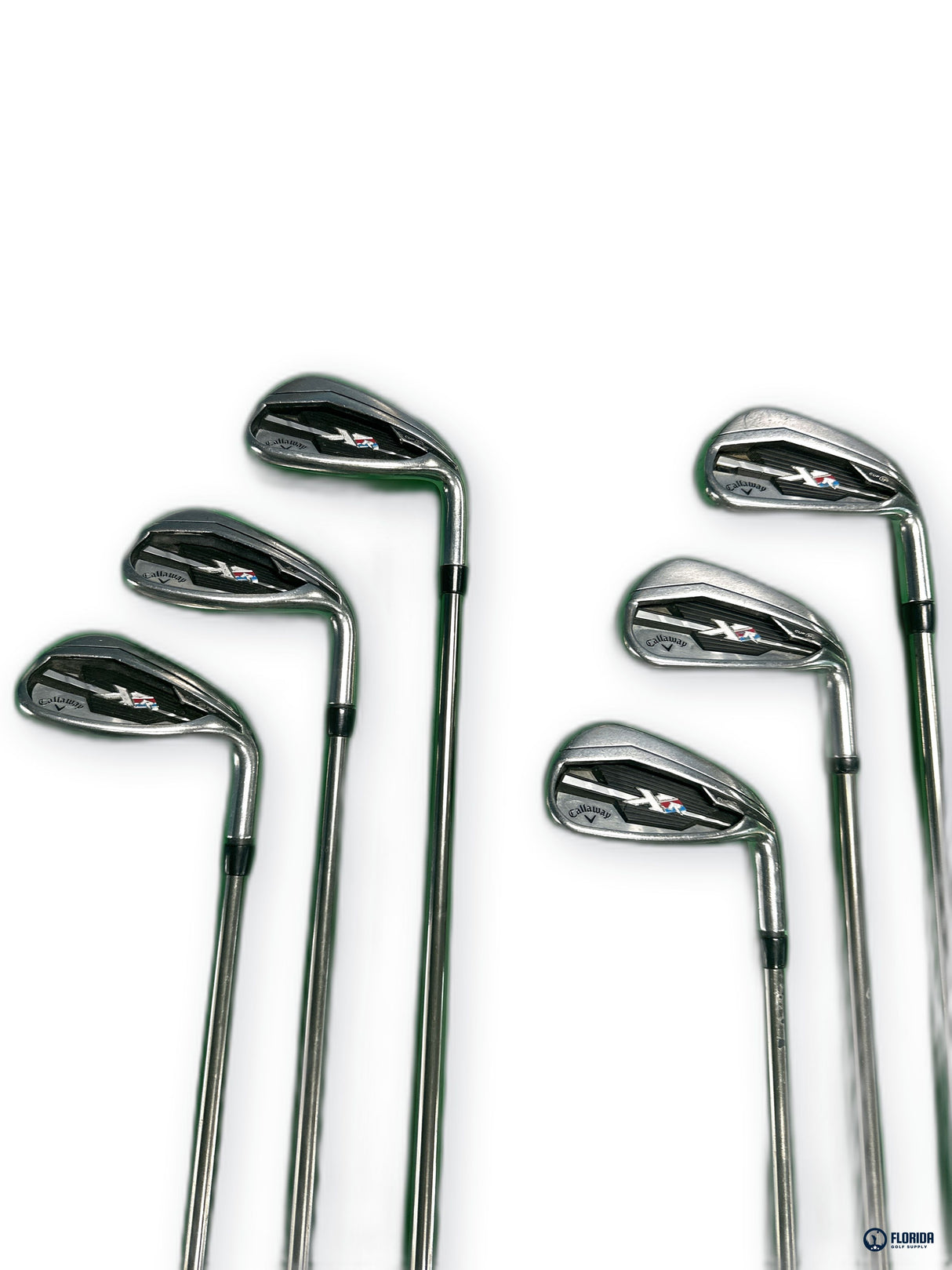 Callaway XR Iron Set 6-PW AW 6 Clubs UST Mamiya Recoil 460 F3 Graphite RH