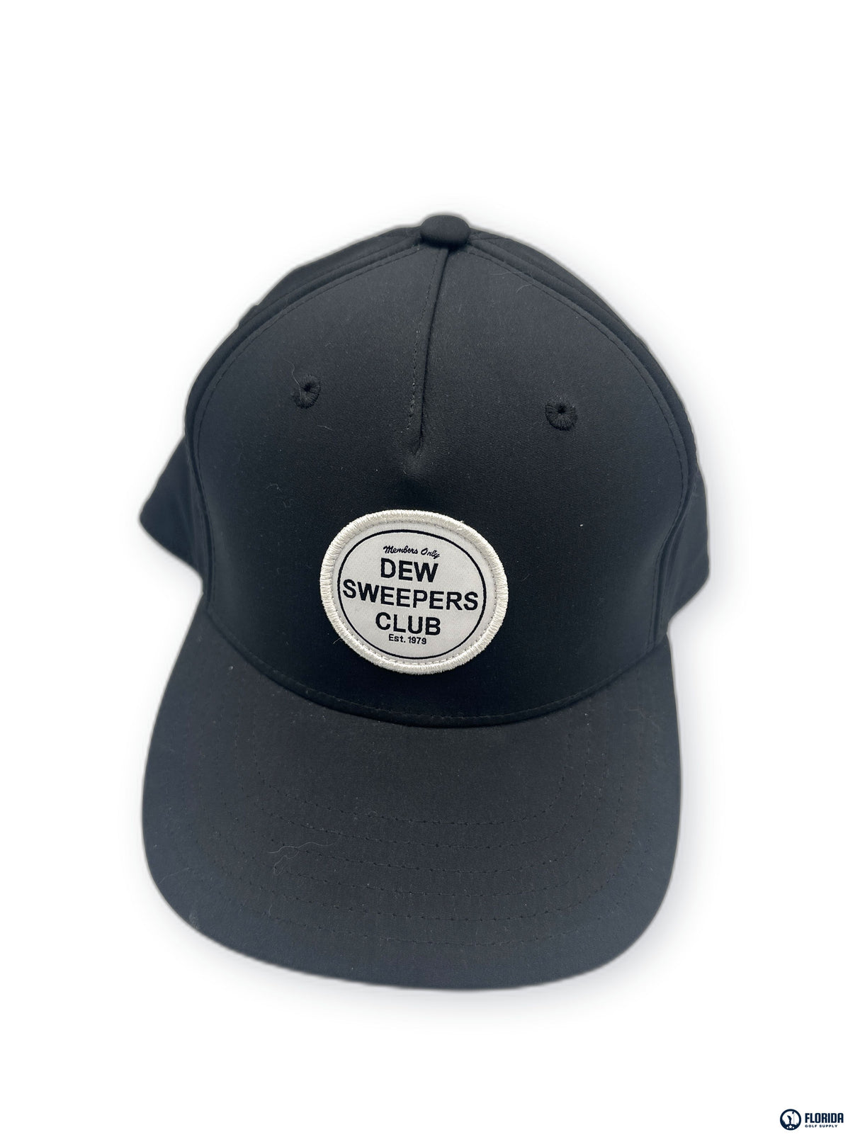 Cleveland Golf Dew Sweepers Club Members Only Snapback Hat Cap Black OSFA