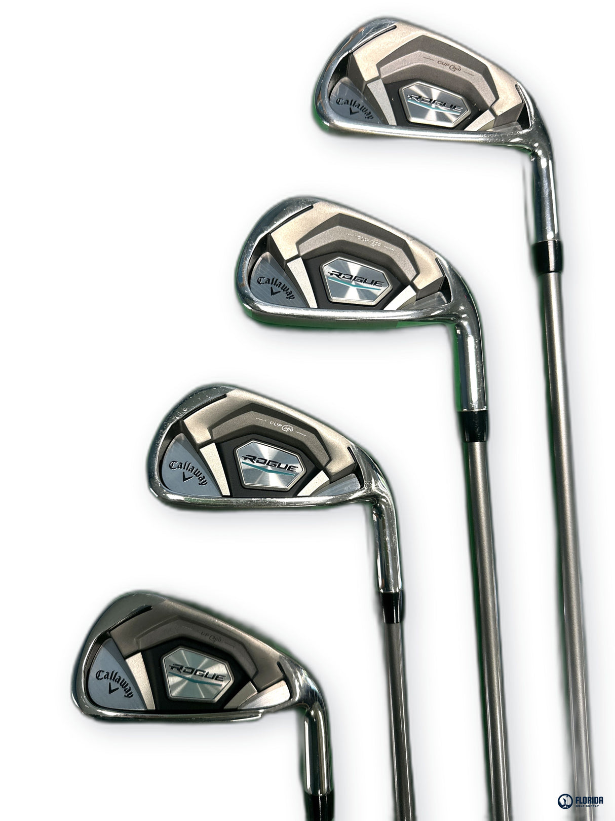 Callaway Rogue CF 18 Iron Set 4-PW 7 Clubs Aldila Synergy 60 Senior Flex RH