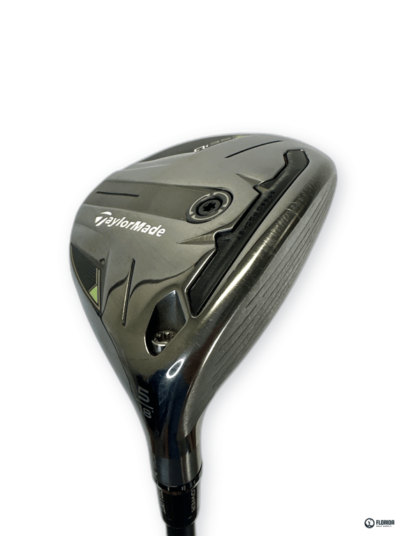TaylorMade Qi35 18 Degree Fairway Wood Fujikura Ventus Blue FW 6-S Shaft Lamkin Super Stroke 100 Mid Full Cord Grip Right