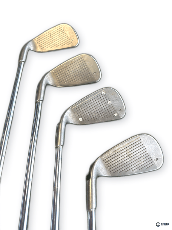 PING G10 Green Dot 5-PW, UW, SW Degree Iron Set Ping AWT Stiff Shaft Ping Stock Grip Right