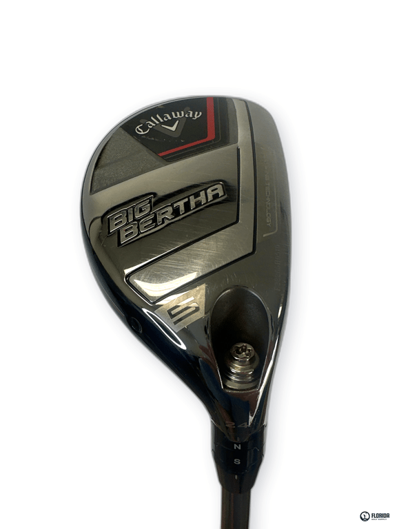 Callaway Big Bertha 23 5 Hybrid 24 Degree Hybrid RCH 65 Regular Flex Shaft Winn Dri-Tac Midsize Grip Right