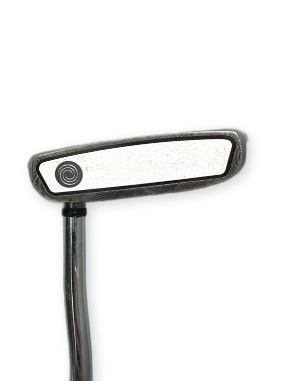 Odyssey White Ice 2 Ball V-Line Standard Degree Putter 36” Shaft Winn Jumbo Lite Grip Right image 2