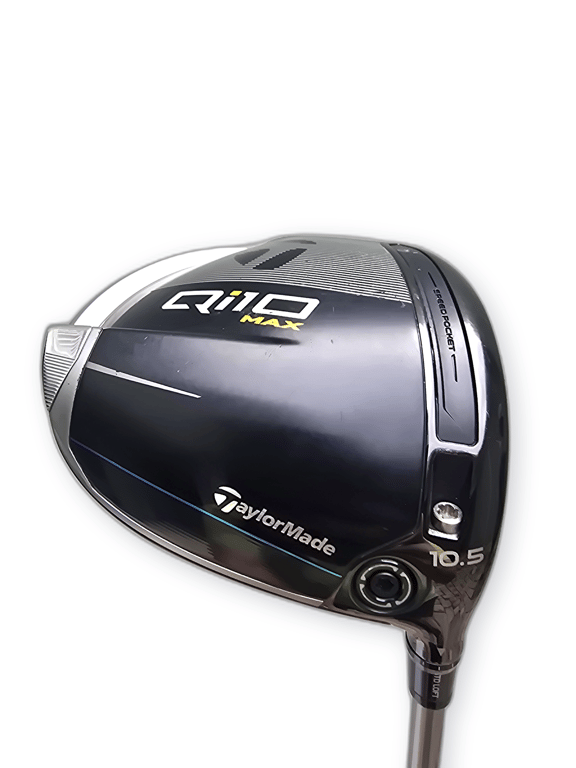 TaylorMade Qi10 Max 10.5 Degree Driver Fujikura Speeder NX 50-R Shaft Golf Pride CP2 Wrap Jumbo Grip Right image 1
