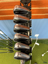 TaylorMade Qi Iron Set 6-PW AW KBS Max MT 85 Regular Flex Steel RH 6 Clubs