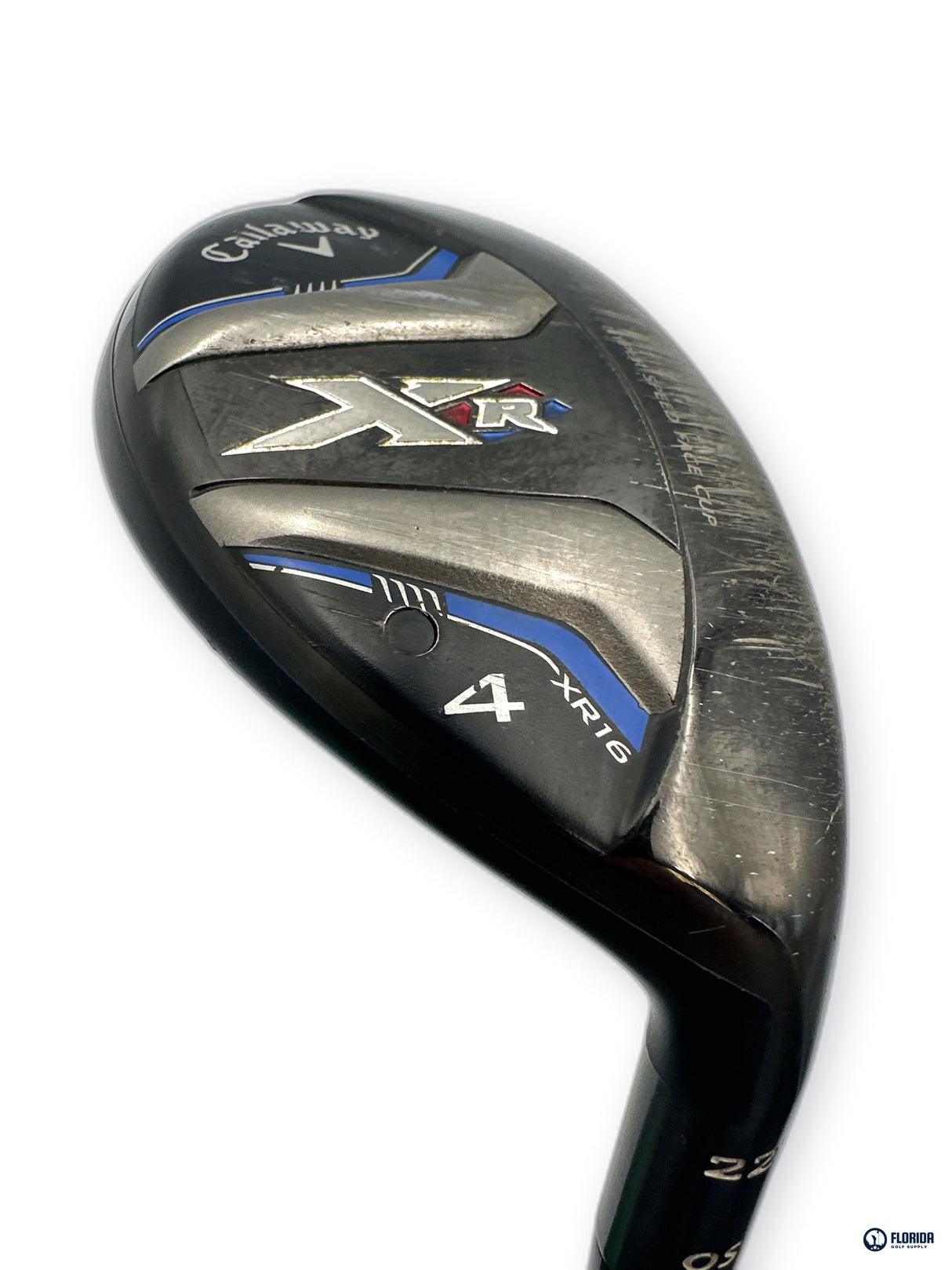 Callaway XR 16 Hybrid #4 22 Degree Tour AD UT-85 Stiff Flex Graphite RH