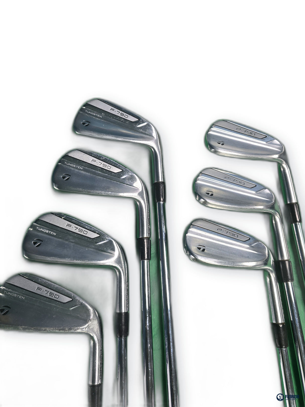 TaylorMade P790 Iron Set 4-PW Project X Rifle 6.5 Steel Shafts RH Midsize Grips
