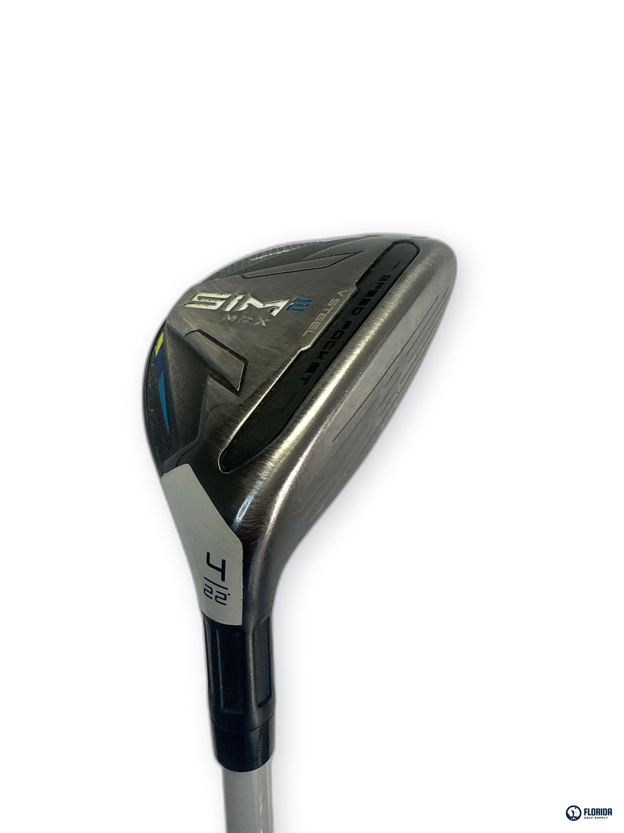 TaylorMade SIM2 Max 4 Hybrid 22 Degree Aldila NV 45 Ladies Flex Right Hand