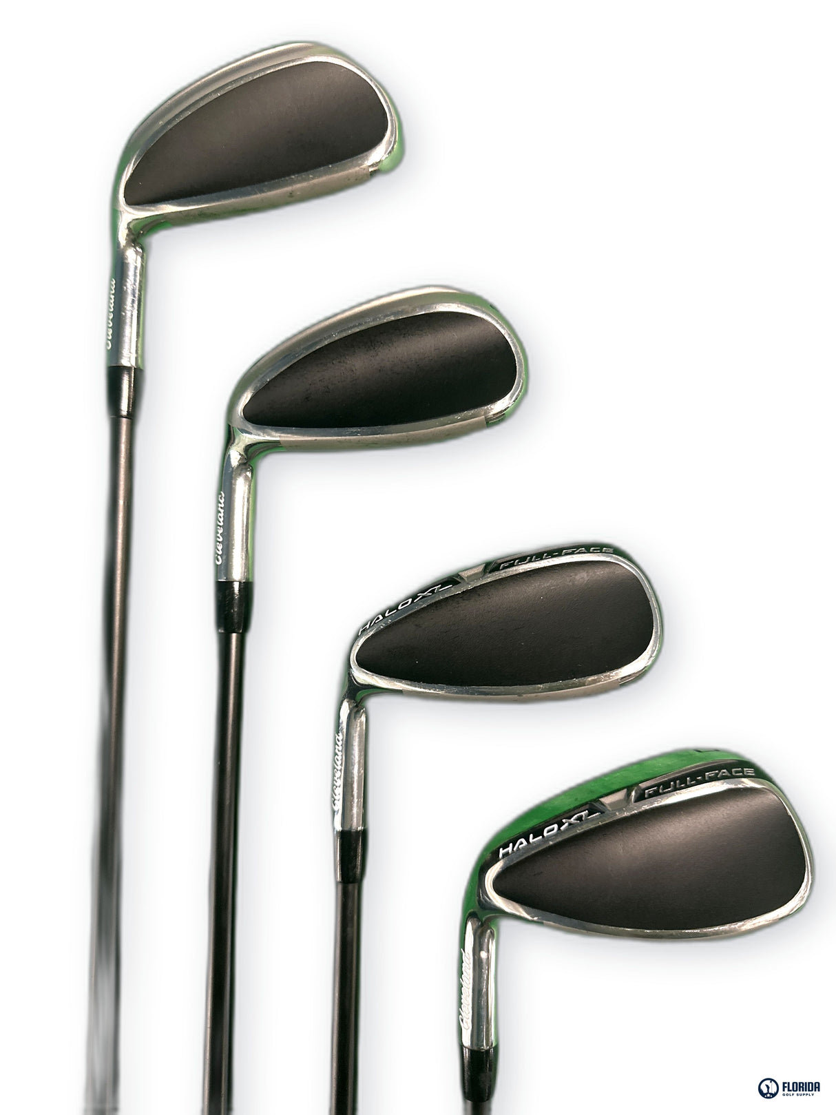 Cleveland HALO XL Full-Face Iron Set 4-GW Helium 60I F3 Graphite Left Hand
