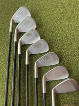 TaylorMade P790 Iron Set 5-PW AW 7 Clubs Fujikura Ventus 7-S Stiff Graphite RH