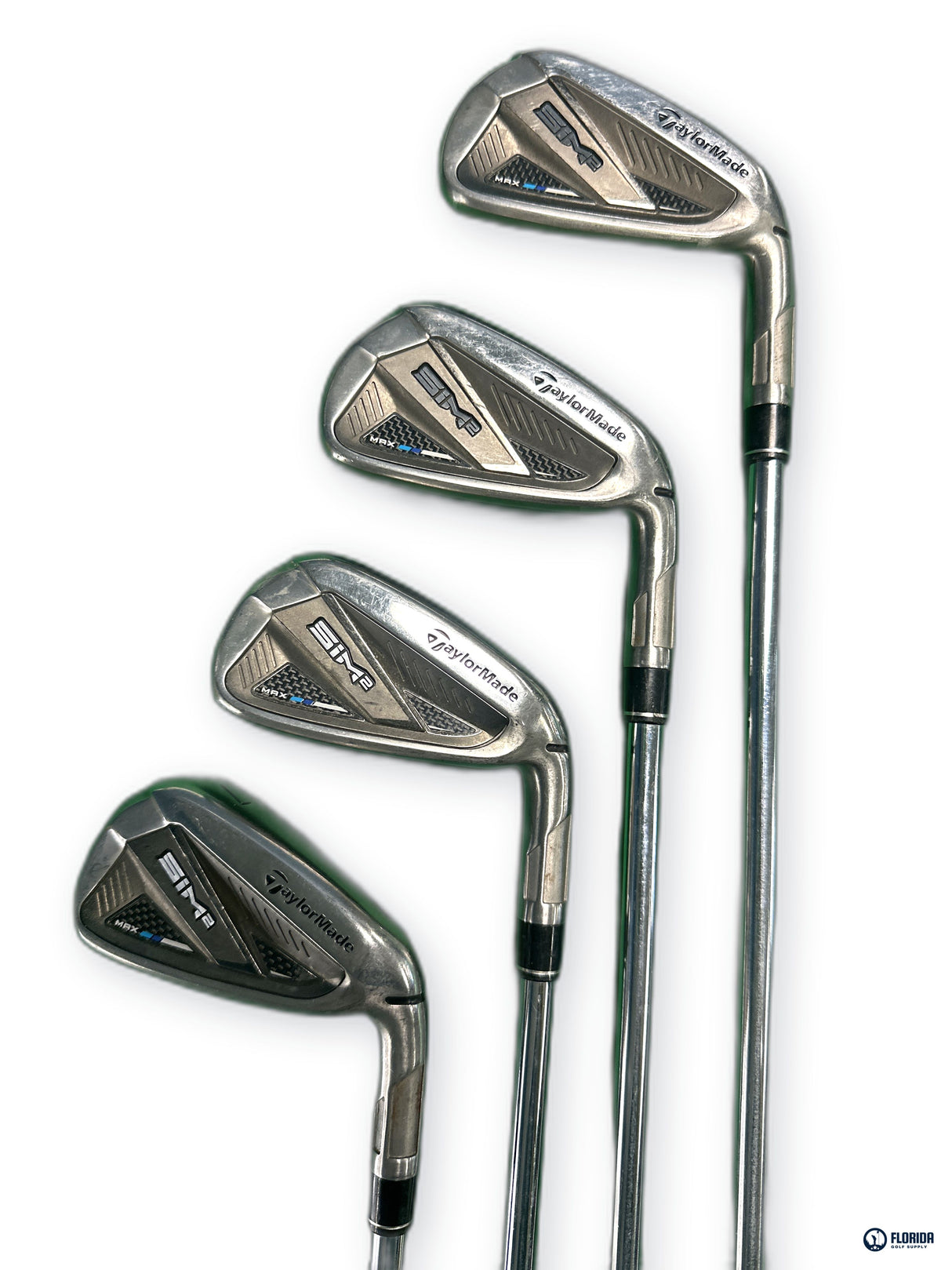 TaylorMade SIM2 Max Iron Set 4-PW KBS Max MT Regular Steel Shaft Right Hand