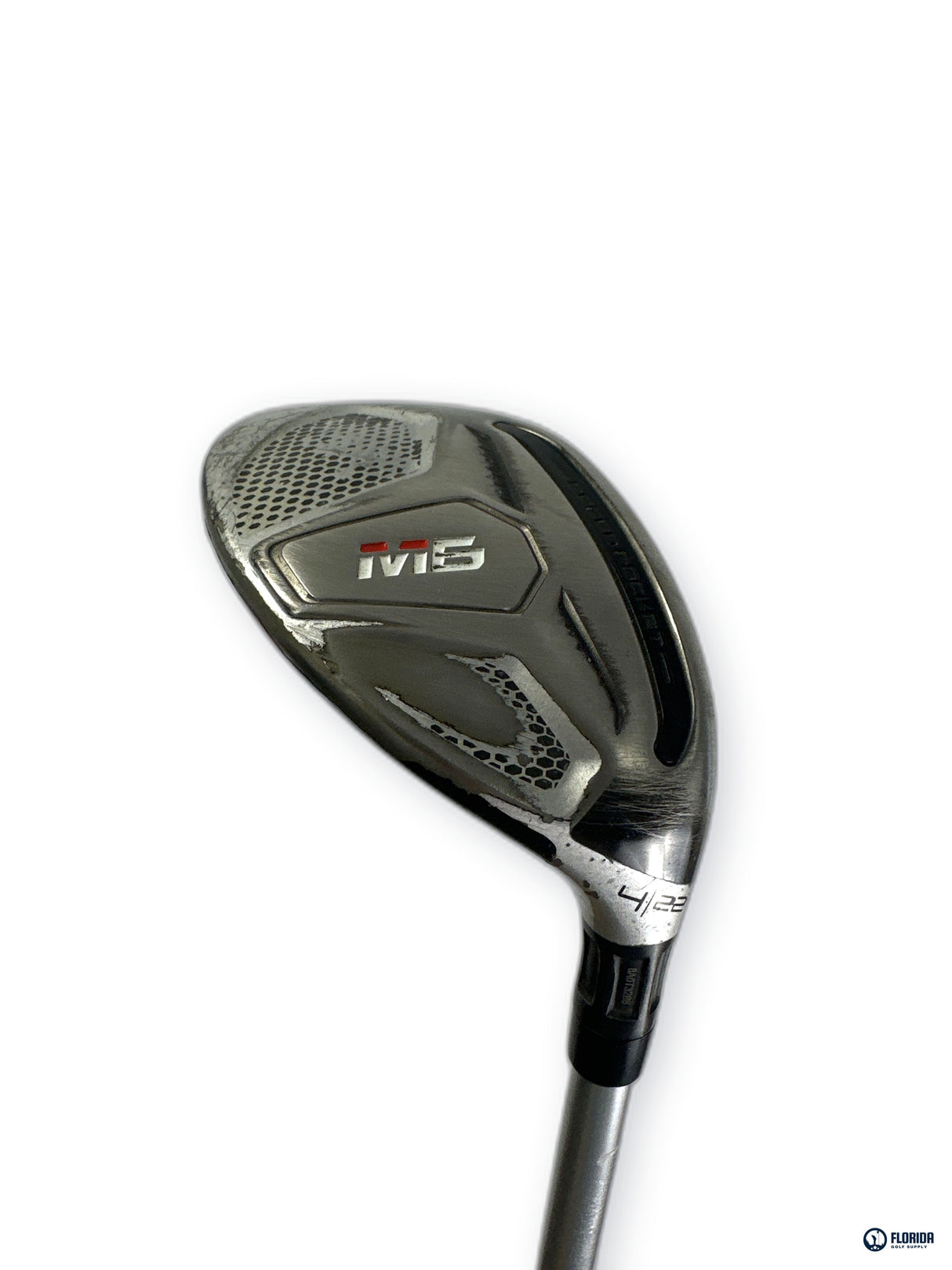 TaylorMade M6 4 Hybrid 22 Degree Ladies L-Flex RH Golf Pride CP2 Midsize Grip