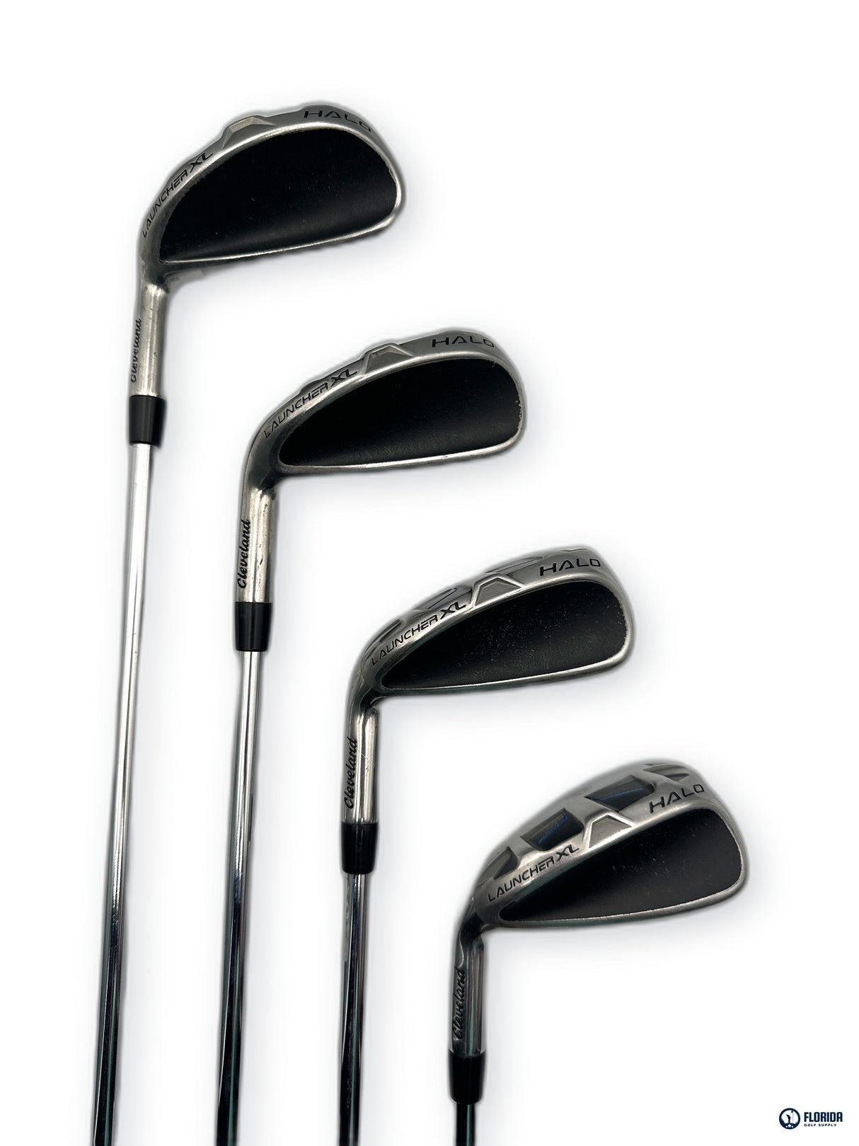 Cleveland Launcher XL HALO Iron Set 7-PW Steel Regular Flex Right Handed 4 Clubs