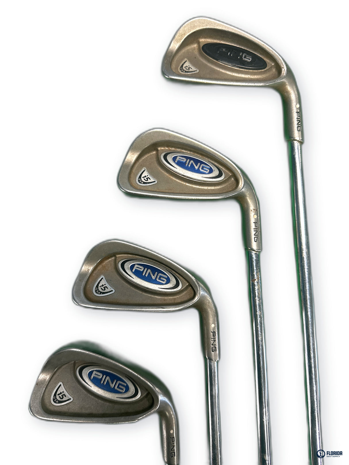 Ping i5 Iron Set 4-PW 7 Clubs Steel Shaft Stiff Flex Right Hand