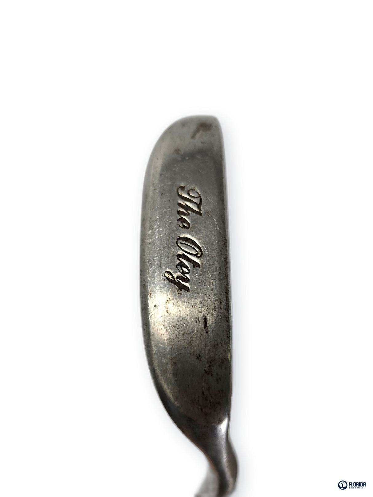 The Oley Putter Wood Shaft Leather Wrap Right Handed 47 Inch