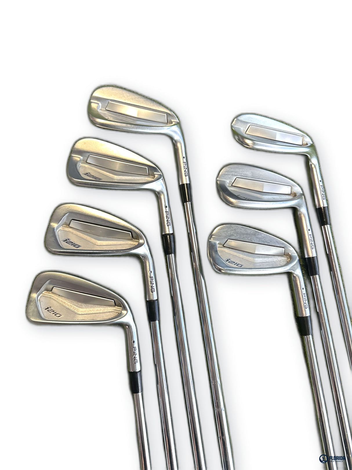 Ping i210 Iron Set 5-PW UW 7 Clubs Dynamic Gold 105 S300 Stiff Steel RH
