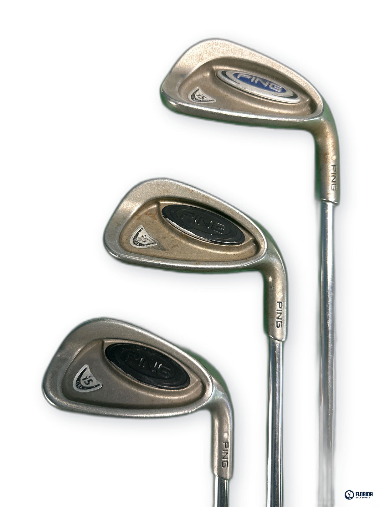 Ping i5 Iron Set 4-PW 7 Clubs Steel Shaft Stiff Flex Right Hand