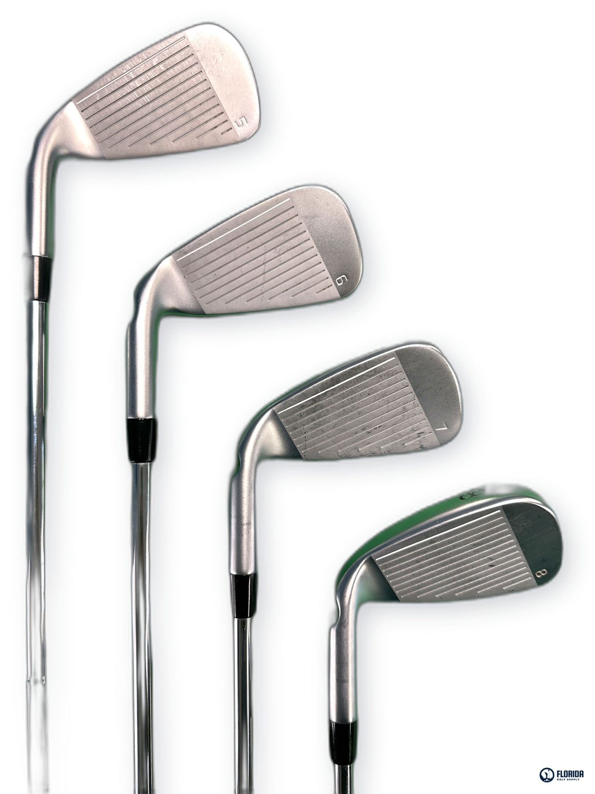 Ping G440 White Dot Iron Set 5-UW 7 Clubs Dynamic Gold S300 Mid 115 Stiff RH