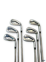 Ping G440 Max Iron Set 6-PW UW 6 Clubs SteelFiber i55 cw SR Flex Graphite RH