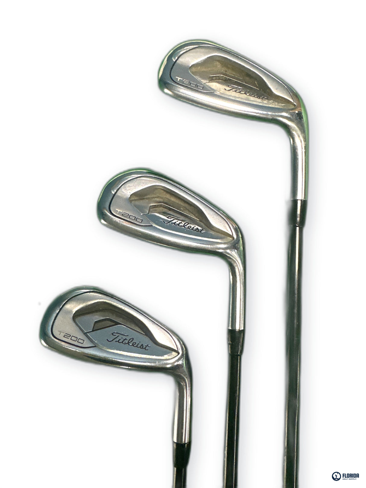 Titleist T200 Iron Set 5-PW 48* Mitsubishi Tensei Blue Stiff Graphite RH 7 Clubs