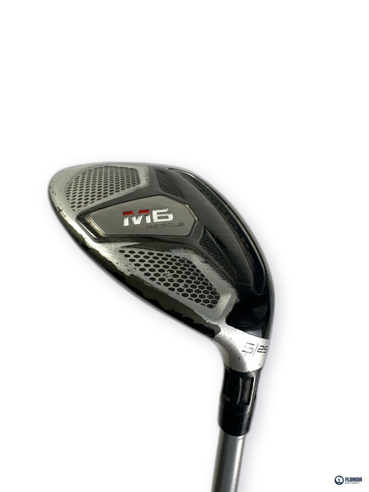 TaylorMade M6 5 Hybrid Rescue 25 Degree L-Flex Graphite RH Midsize CP2 Grip