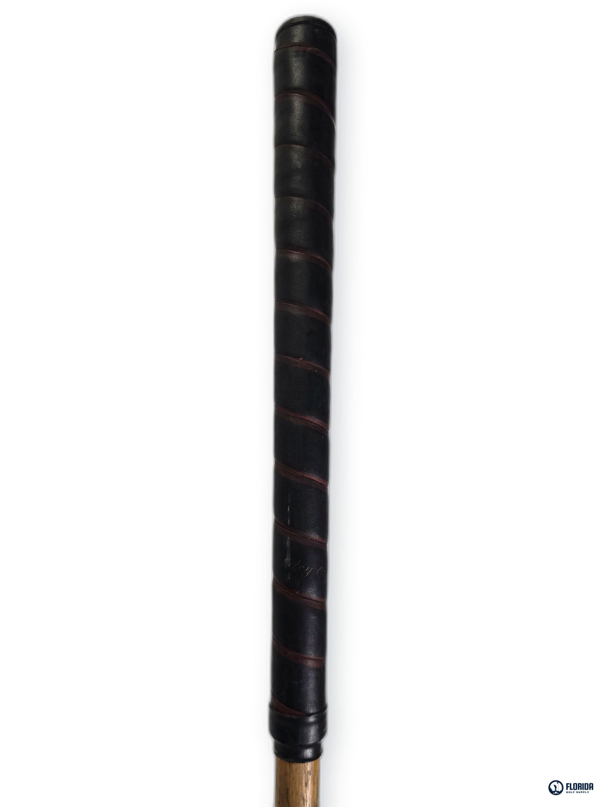 The Oley Putter Wood Shaft Leather Wrap Right Handed 47 Inch