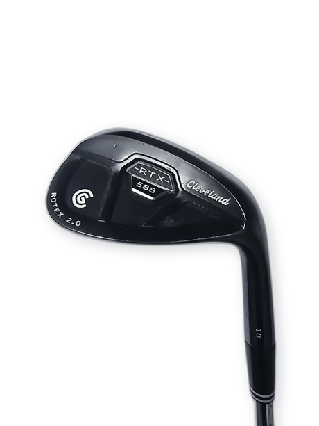 Cleveland RTX 588 Rotex 2.0 52 Degree Wedge True Temper Shaft Lamkin Cleveland Grip Right image 1