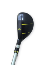 Cobra Baffler T-rail 25 Degree Hybrid Graphite Design Tour AD Baffler 65 A Shaft Lamkin Crossline Grip Right image 4
