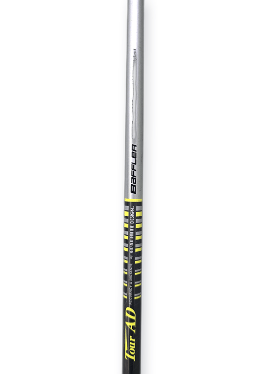 Cobra Baffler T-rail 25 Degree Hybrid Graphite Design Tour AD Baffler 65 A Shaft Lamkin Crossline Grip Right image 5