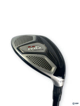 TaylorMade M6 4 Hybrid 22 Degree Fujikura Atmos 5R Regular Flex RH Golf Pride