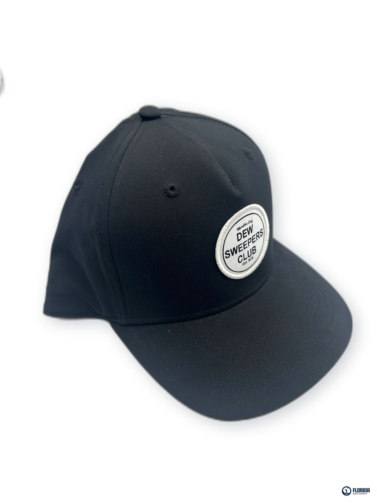 Cleveland Golf Dew Sweepers Club Members Only Snapback Hat Cap Black OSFA