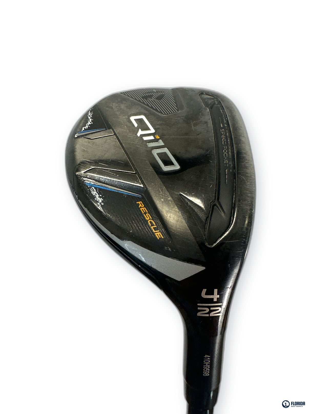 TaylorMade Qi10 4 Hybrid Rescue 22* Fujikura Ventus TR HB 6-R Regular Flex RH