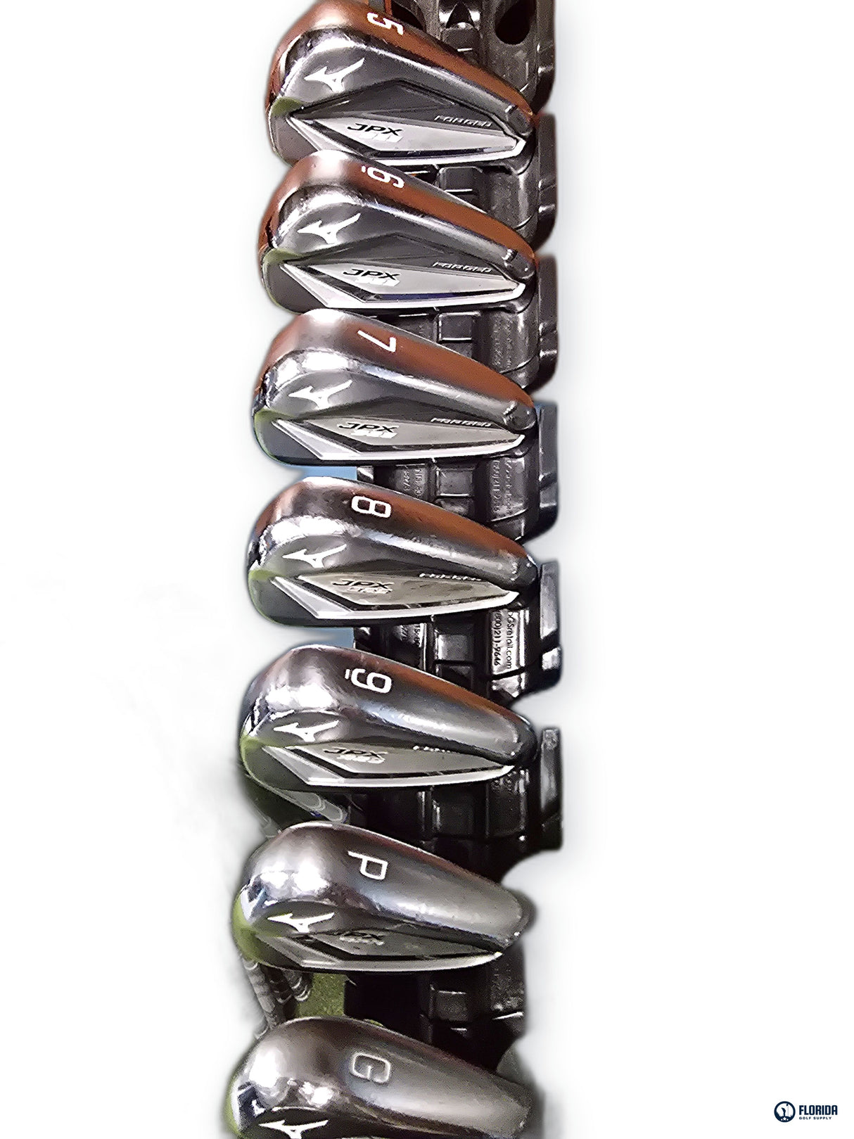 Mizuno JPX 923 Forged Iron Set 7 Clubs 5-GW Project X IO 6.0 Stiff RH