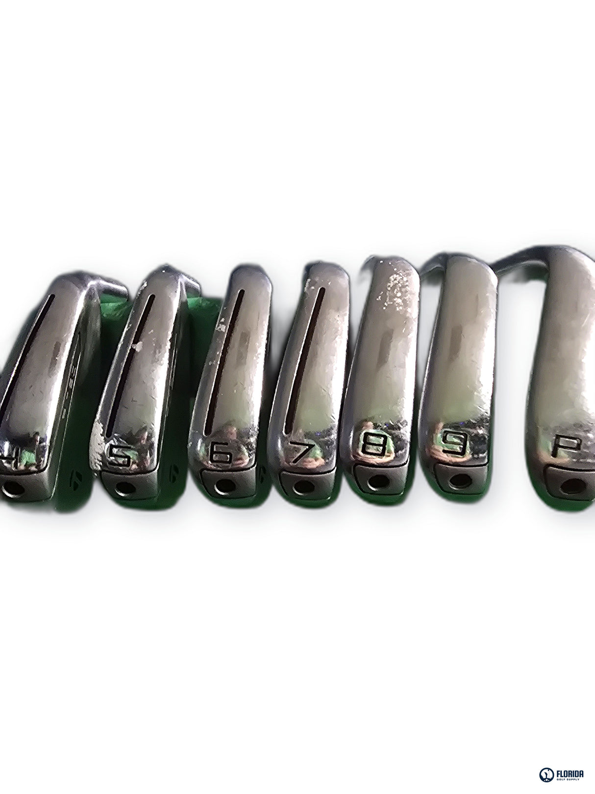 TaylorMade P790 Iron Set 4-PW Project X Rifle 6.5 Steel Shafts RH Midsize Grips