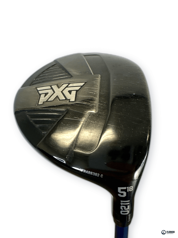 PXG 0211 5 Fairway Wood 18 Degree Fairway Wood Evenflow Riptide 5.5R 60g Shaft Golf Pride CP2 Wrap Jumbo Grip Right