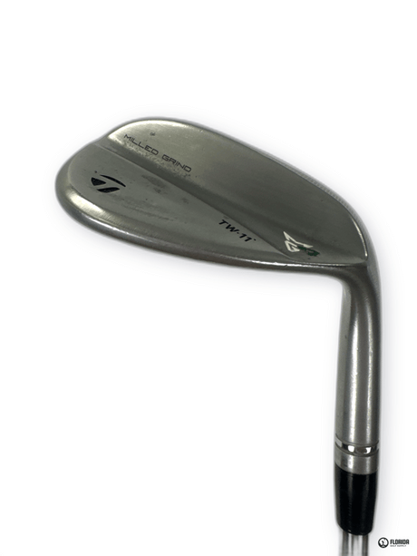 TaylorMade Milled Grind 4 Tiger Woods 60.TW11 Degree Wedge Stock Shaft Grip Master Genuine Leather Grip Right image 1
