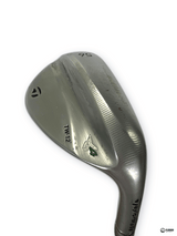 TaylorMade Milled Grind 4 Tiger Woods 56.TW12 Degree Wedge Stock Shaft Grip Master Genuine Leather Grip Right image 5