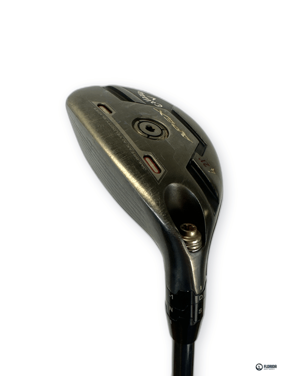 Callaway Apex 4 Hybrid 21 Degree Hybrid UST Recoil Dart F3 75H Regular Flex Shaft Callaway Stock Grip Grip Left
