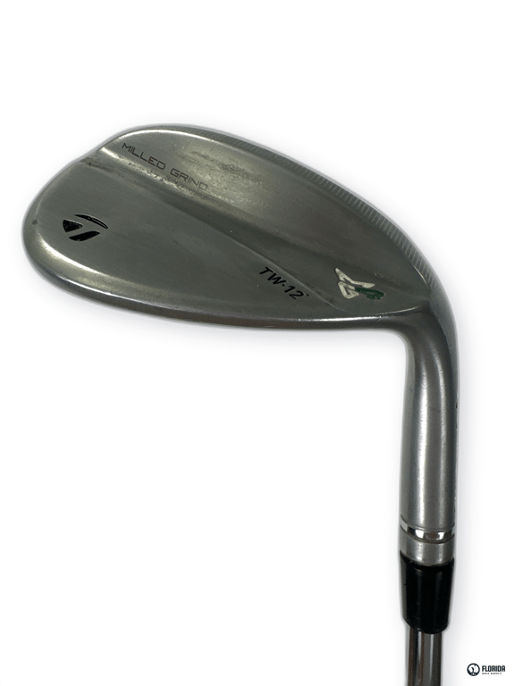 TaylorMade Milled Grind 4 Tiger Woods 56.TW12 Degree Wedge Stock Shaft Grip Master Genuine Leather Grip Right image 1
