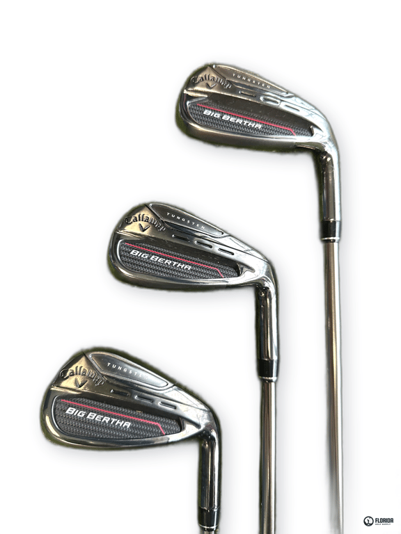 Callaway Big Bertha 23 6-PW, AW Degree Iron Set RCH 65 R Regular Flex Shaft Winn Dri-Tac Midsize Grip Right