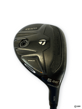 TaylorMade Qi4d Max 5 Hybrid 26 Degree Hybrid Reax 50 R Regular Flex Shaft Golf Pride MCC Align Midsize Grip Right