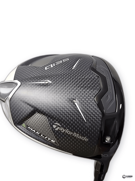 TaylorMade QI35 Max Lite 10.5 Degree Driver Fujikura Ventus Blue 5-S Shaft Golf Pride Z-Grip Standard Grip Right image 1