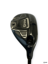 Ping G425 6 Hybrid 30 Degree Hybrid Project X HZRDUS RDX Smoke 6.0 80g Stiff Flex Shaft Golf Pride CPX Standard Grip Right