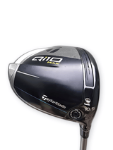 TaylorMade Qi10 Max 10.5 Degree Driver Fujikura Speeder NX 50-R Shaft Golf Pride CP2 Wrap Jumbo Grip Right image 1